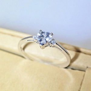 Heart Ring 925 Sterling Silver